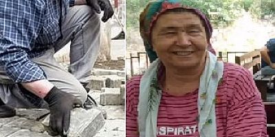 Adana'da sokak ortasında bir kadın parke taşı ile öldürüldü