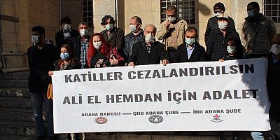 Adana'da Suriyeli gencin polis kurşunuyla öldürülmesi ile ilgili duruşma görüldü