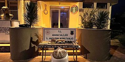 Adana’da TAG Otoyolu’nda kaçak tütün operasyonu
