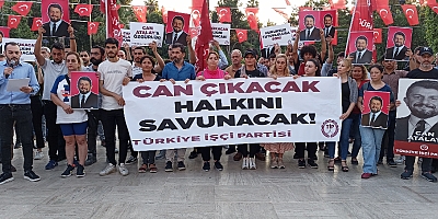 Adana'da TİP'den, Can Atalay açıklaması