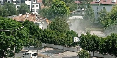 Adana'da Toprak Mahsulleri Ofisine ait 2 bina yıkıldı 