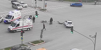 Adana'da trafik kazası 2 yaralı