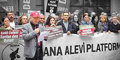 Adana'dan Suriye'deki Alevi katliamlarına tepki 