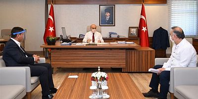 ADANA DÜĞÜN SALONLARI ORGANİZASYON DERNEĞİNDEN VALİ DEMİRTAŞ’A ZİYARET