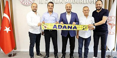 Adana Fenerbahçeliler Derneği'nden İl Sağlık Müdürü Dr. Nacar'a Ziyaret