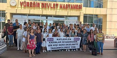 Adana Kadın Platformu Saniye Arslan'ın öldürülmesini protesto etti