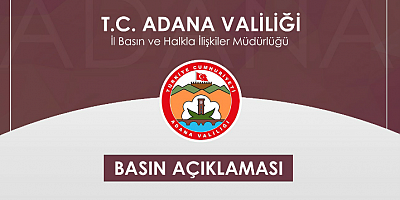 Adana Valiliği'nden saldırı açıklaması