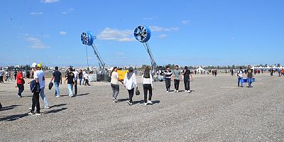 Adana’yı serinletme fikrinin minyatürü TEKNOFEST alanında hayata geçirildi