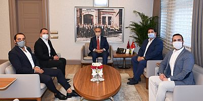 ADANAGİAD İLE ÇUGİAD’DAN VALİ DEMİRTAŞ’A VEDA ZİYARETİ