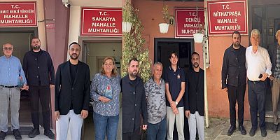 AK Parti Seyhan Belediye Meclis Üyeleri Gülter ve Polat'tan Muhtarlara Ziyaret