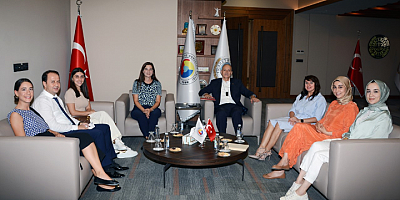 AOSB Kadın Sanayiciler Platformundan ATB Başkanı Bilgiç’e ziyaret