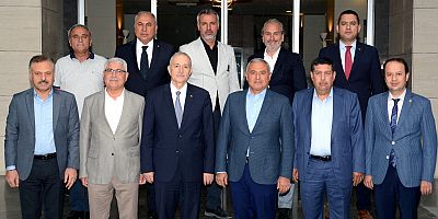 ATB Yönetiminden AOSB Yönetimine ‘Hayırlı olsun’ ziyareti