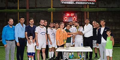 AVUKAT SAVAŞ BEDİR FUTBOL TURNUVASINDA ŞAMPİYON ADANA BİM OLDU