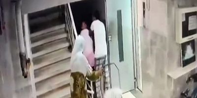  Babaannesine selam veren yeğenini darbetti