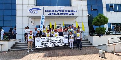 BES Adana: Anayasa Mahkemesi kararı uygulansın ikramiyeler ödensin