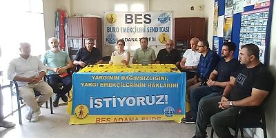 BES: Yargı çalışanlarının talepleri ve sorunlarına dikkat çekti