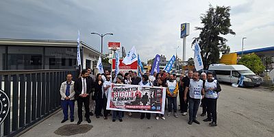 BTS’den Adana 5. Bölge Müdürlüğü önünde mobbing tepkisi