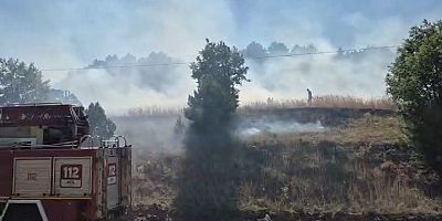Buğday Tarlasında Başlayan Yangın Ormana Sıçradı