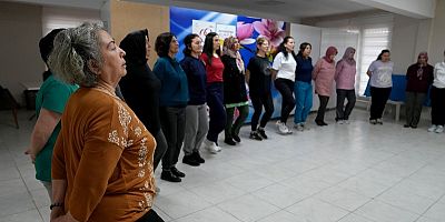 ÇUKUROVA BELEDİYESİ’NDEN KADINLARA HALK OYUNLARI KURSU