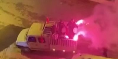 Davulcular sahurda şow yaptı 