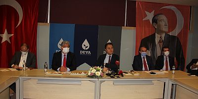 DEVA PARTİ GENEL BAŞKANI ALİ BABACAN ADANA'DA KONUŞTU