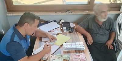 Dilenmeye taksi ile giden dilenci zabıtalara yakalandı