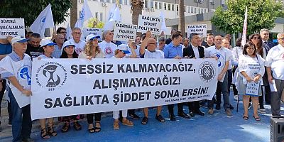 DOKTORA ÇAYDANLIKLA SALDIRI POROTESTO EDİLDİ