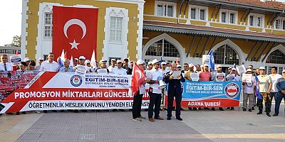 EĞİTİM ÇALIŞANLARI SORUNLARININ ÇÖZÜMÜ İÇİN MEYDANLARA İNDİ
