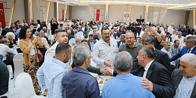 Güngör Geçer 15 ilçenin muhtarlarıyla bir araya geldi