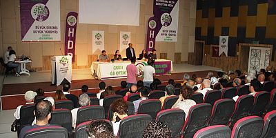 HDP Çukurova Bölgesi Konferansı yapıldı