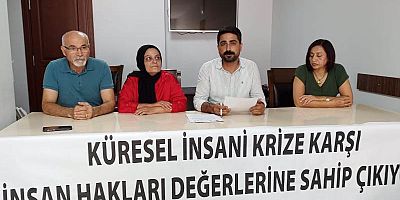 İHD Adana Şubesi, 26 Haziran İşkence Görenlerle Dayanışma Günü nedeniyle açıklama yaptı