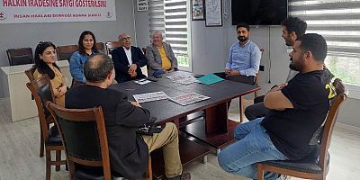 İHD Adana Şubesi Barış Nöbeti gerçekleştirildi