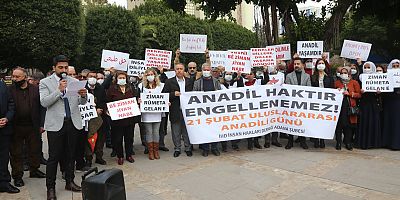 İHD Adana Şubesi'nden 21 Şubat Dünya Anadil Günü açıklaması