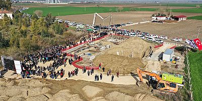 İmamoğlu Atıksu Arıtma Tesisi’nin temeli atıldı