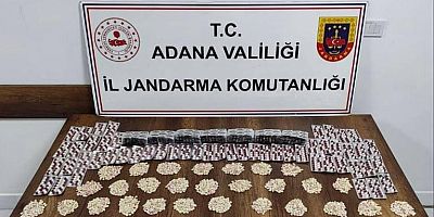   Jandarmadan bir eve narkotik operasyonu 