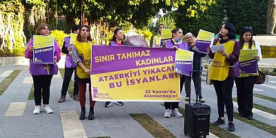 Kadınlar şiddete karşı Adana’da yürüyecek