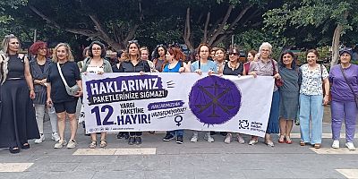 Kadınlardan Yargı Paketi açıklaması 