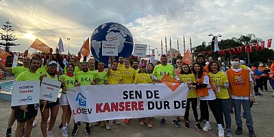 ‘KOŞAR ADIM LÖSEV’ ADANA DA EĞİTİM İÇİN KOŞTU