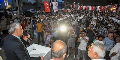Levent ve Şakirpaşa mahallelerinde gönül sofraları kuruldu