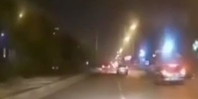 Makas atmak isterken, motosikletliye çarptı 