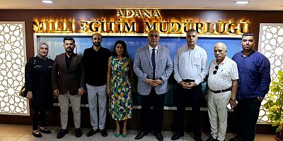  MAR-DAD’dan Adana İl Milli Eğitim Müdürü Aras’a ziyaret