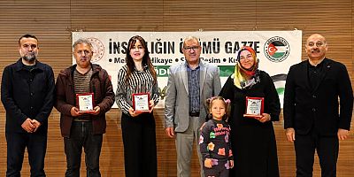 İNSANLIĞIN ÖLÜMÜ: GAZZE KONULU YARIŞMANIN ÖDÜL TÖRENİ YAPILDI