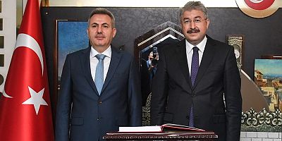 OSMANİYE VALİSİ DR. ERDİNÇ YILMAZ’DAN VALİ ELBAN’A ZİYARET