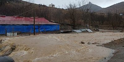Pozantı’da Yağlıtaş Göleti taştı