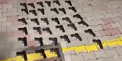 Silah kaçakçılarına ve ruhsatsız silah taşıyanlara yönelik operasyon