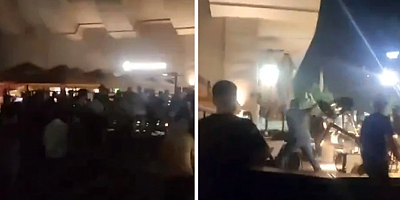 Suikastı protesto etmek isteyen grup ortalığı savaş alanına çevirdi 