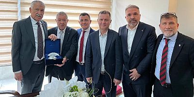 Türk-İş heyetinden Başkan Karalar’a ziyaret