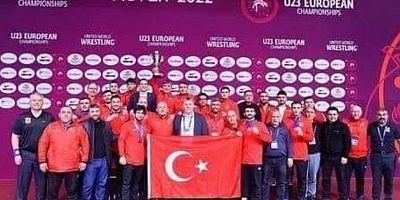 U23 Avrupa Güreş Şampiyonasına Türkiye damga vurdu.