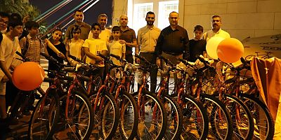 Yaz Kur’an Kursu  Öğrencileri, 60 Drone , 70 Bisiklet ve 50 elektrikli scooter kazandı