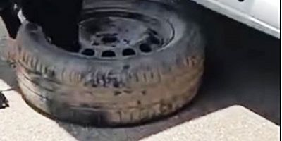 Yedek lastik içinde uyuşturucu sevkiyatı